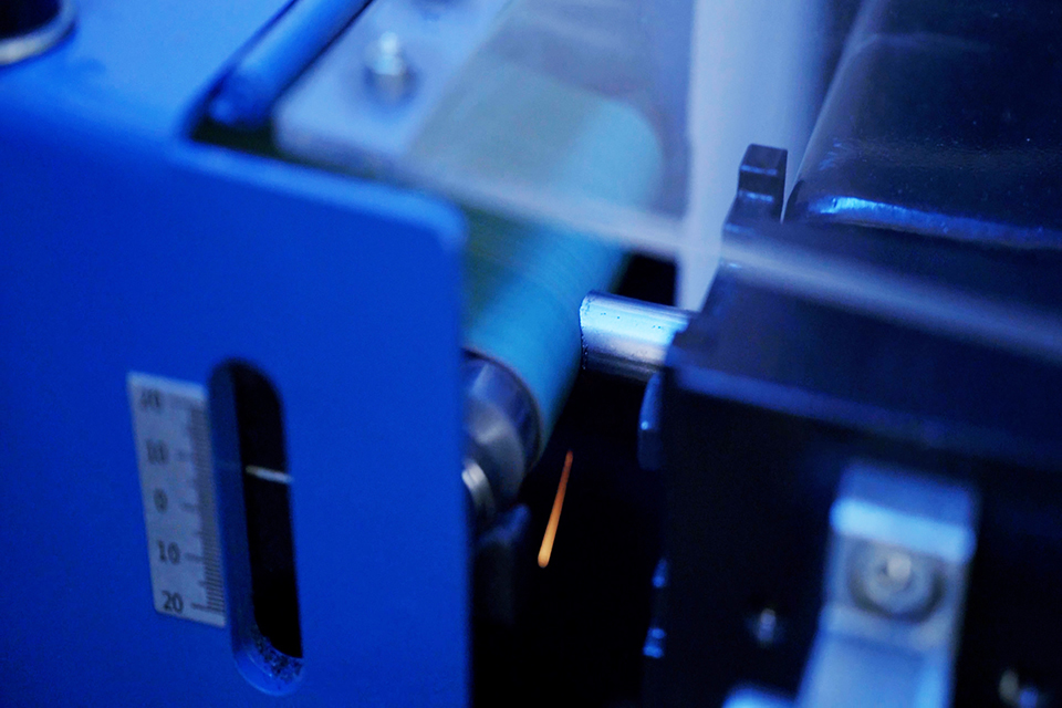 Tube end forming machine